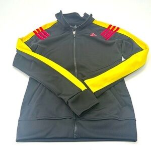 UEC Adidas black vintage athletic jacket size XS